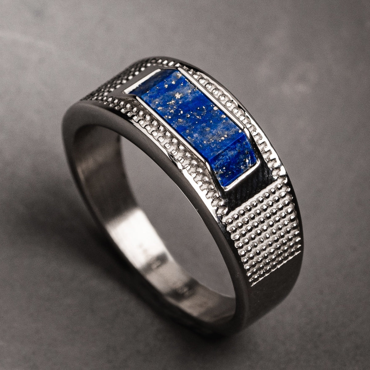 Anello Planarity (Lapislazzuli/Argento)