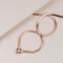 Collana "Awakening Collana" in oro rosa, con un design elegante ed elegante.