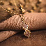 Collana Mosaic (Noce/Oro)