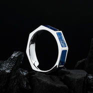 Supremum Rings (Lapis Lazuli/Silver)