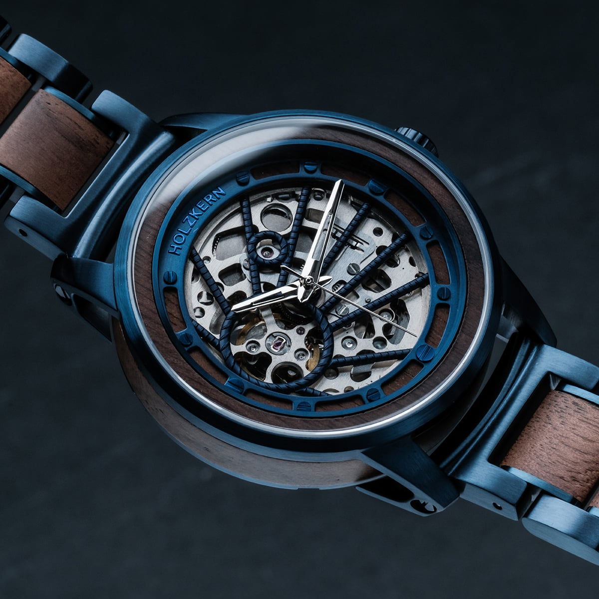 Cobalt (Walnuss/Blau)