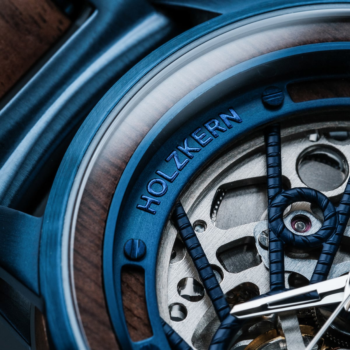 Cobalt (Walnuss/Blau)