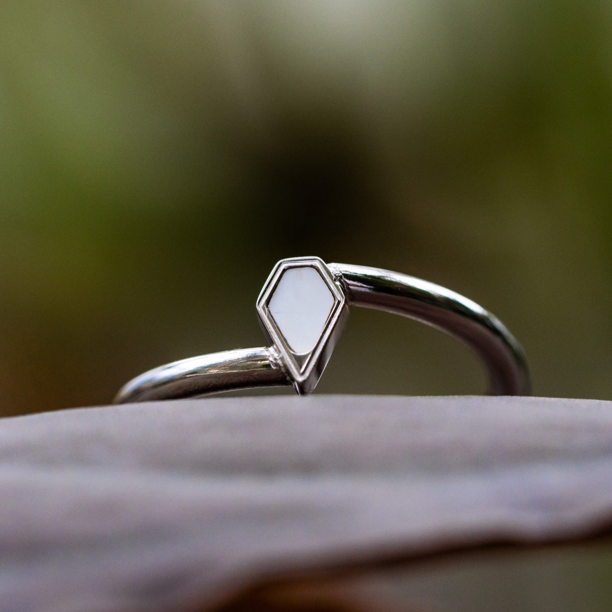 Reprise Ring (Madre Di Perla/Argento)