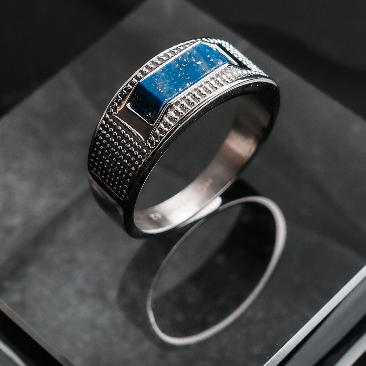 Anello Planarity (Lapislazzuli/Argento)