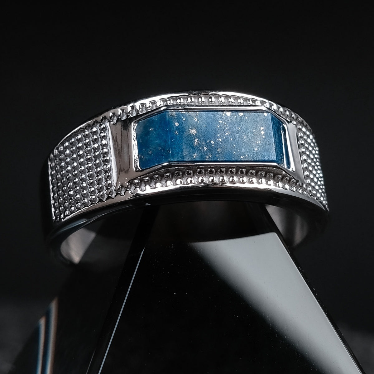 Anello Planarity (Lapislazzuli/Argento)