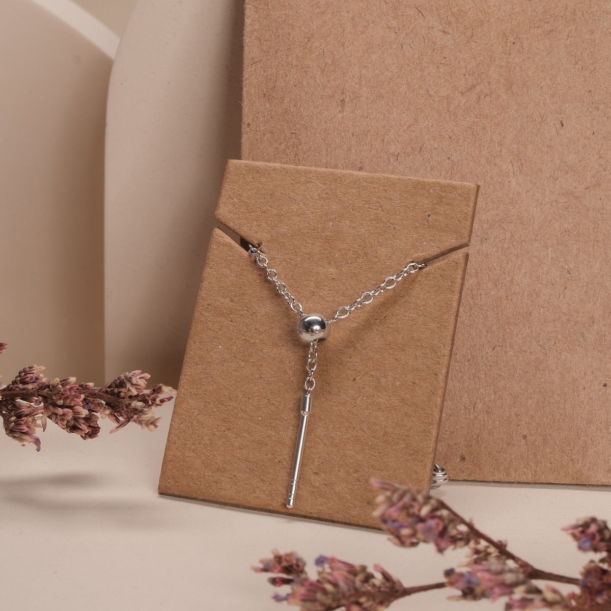 "Jewelry Extender", estensore di gioielli in argento, caratterizzato da un design elegante ed elegante, lunghezza regolabile da 4-8 cm.