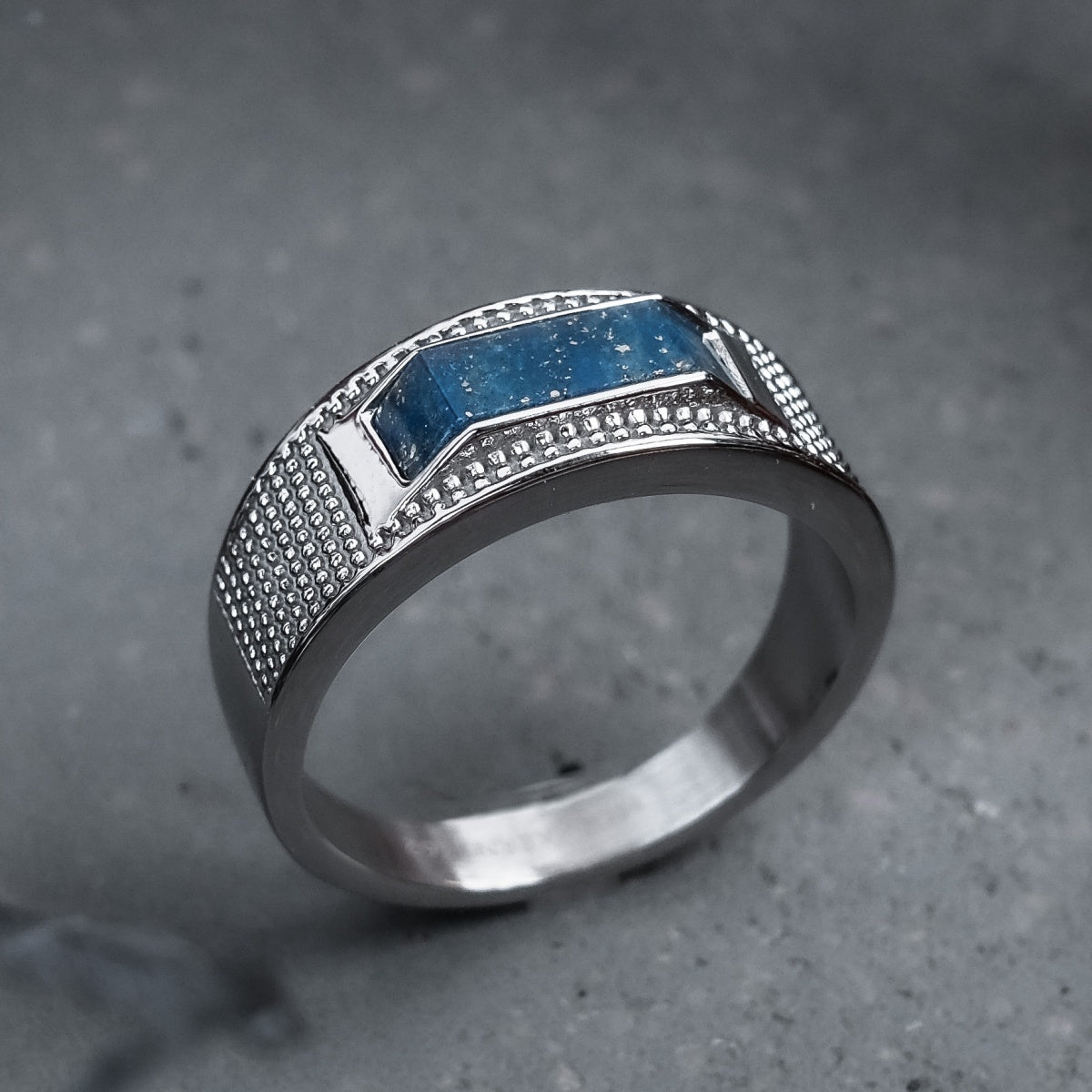 Anello Planarity (Lapislazzuli/Argento)