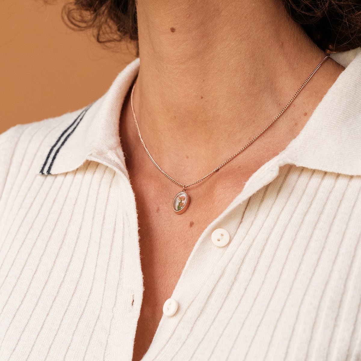 Collana Wildflower (Fiore/Oro Rosa)