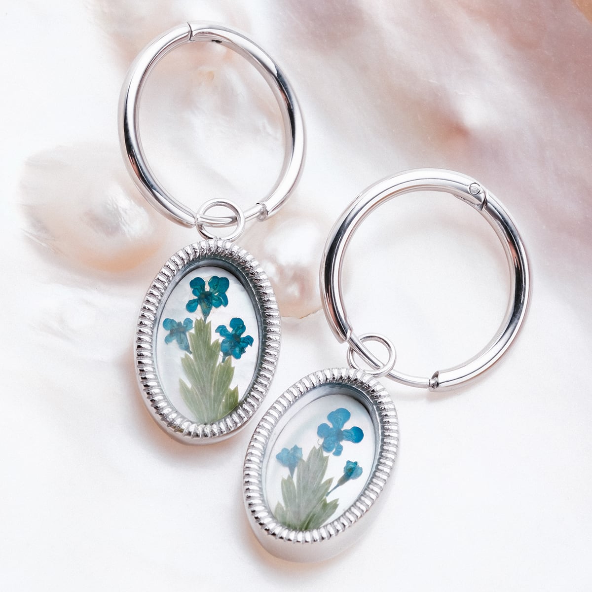 Orecchini Wildflower (Fiore/Argento)