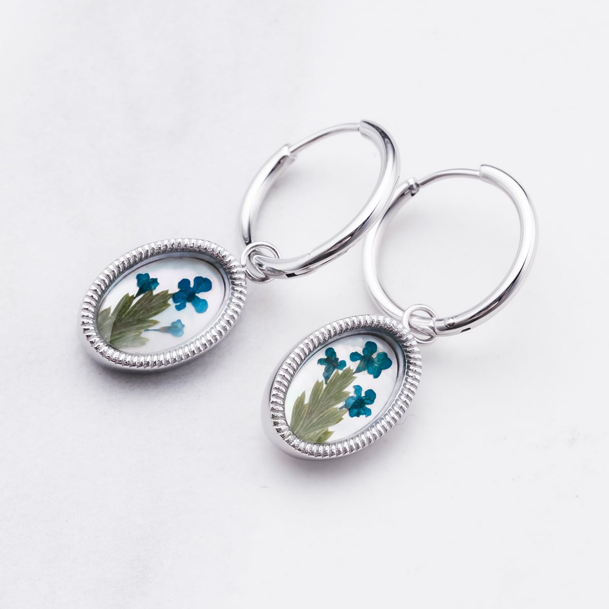 Orecchini Wildflower (Fiore/Argento)