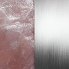 Silber – Rosenquarz