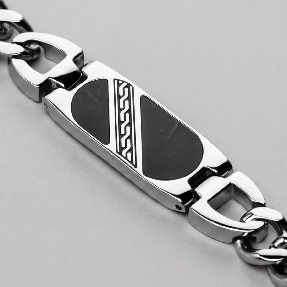 Outlands Armband (Schiefer/Silber)