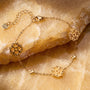 Midsommar Armband (Aventurin/Gold)