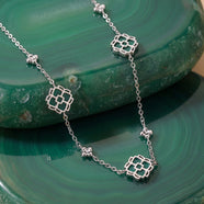 Midsummer Necklace (Agate/Silver)