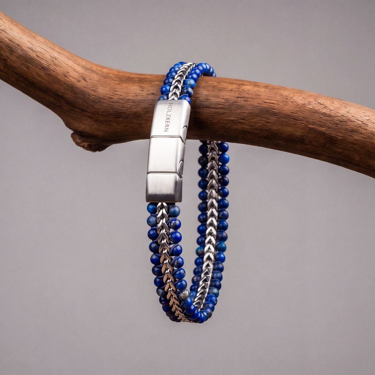 Offroad Armband (Lapislazuli/Silber)