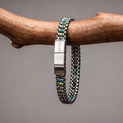 Offroad Armband (Afrikanischer Türkis/Silber)