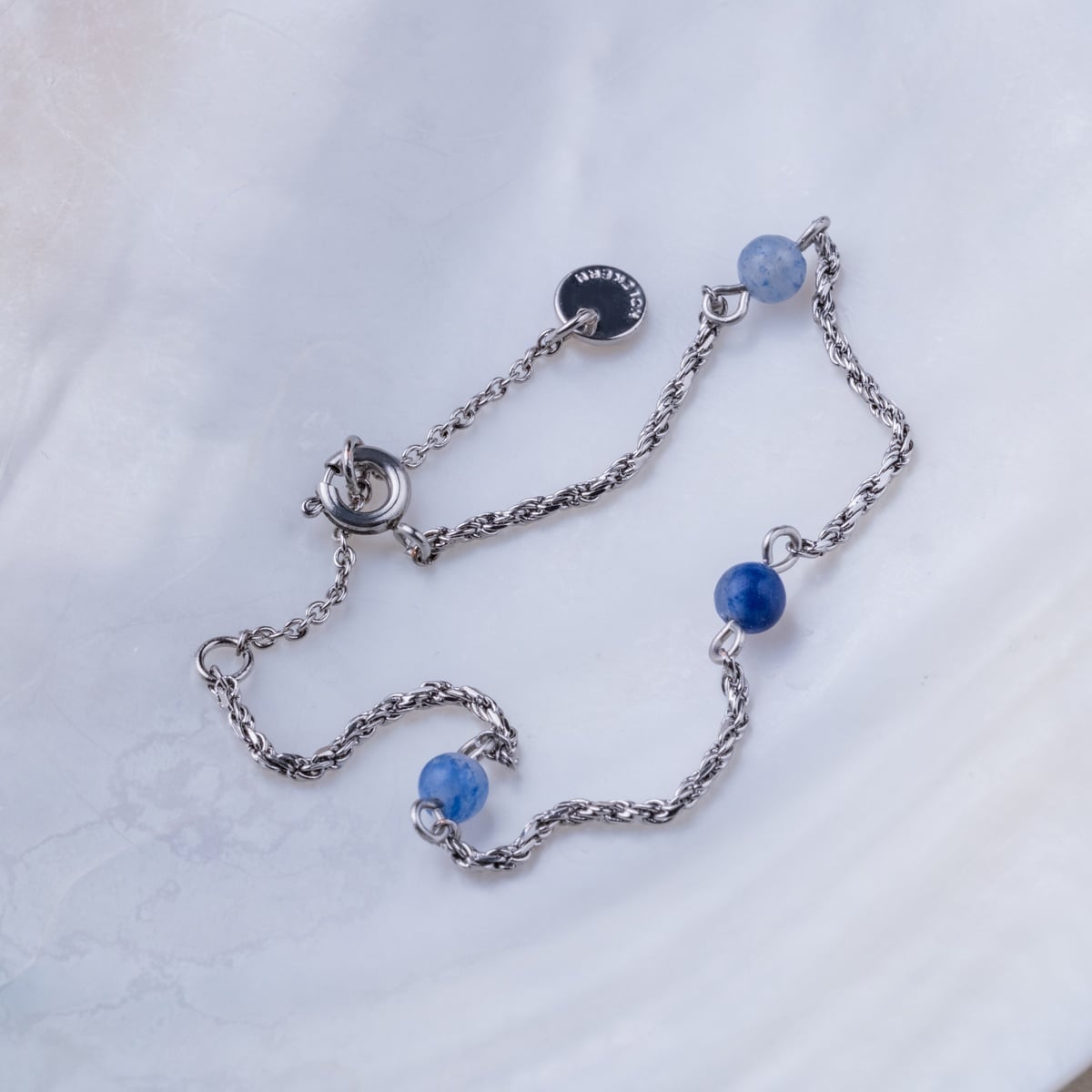Bracciale Dewdrops (Avventurina/Argento)
