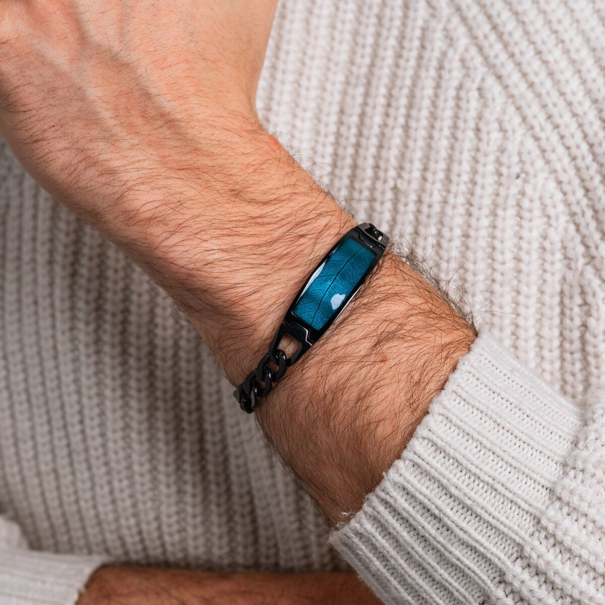 Bracciale Modulus (Foglia/Nero)