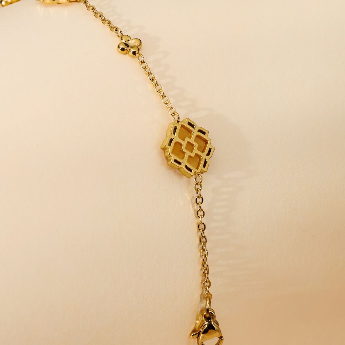Midsommar Armband (Aventurin/Gold)