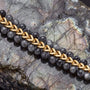 Offroad Armband (Labradorit/Gold)