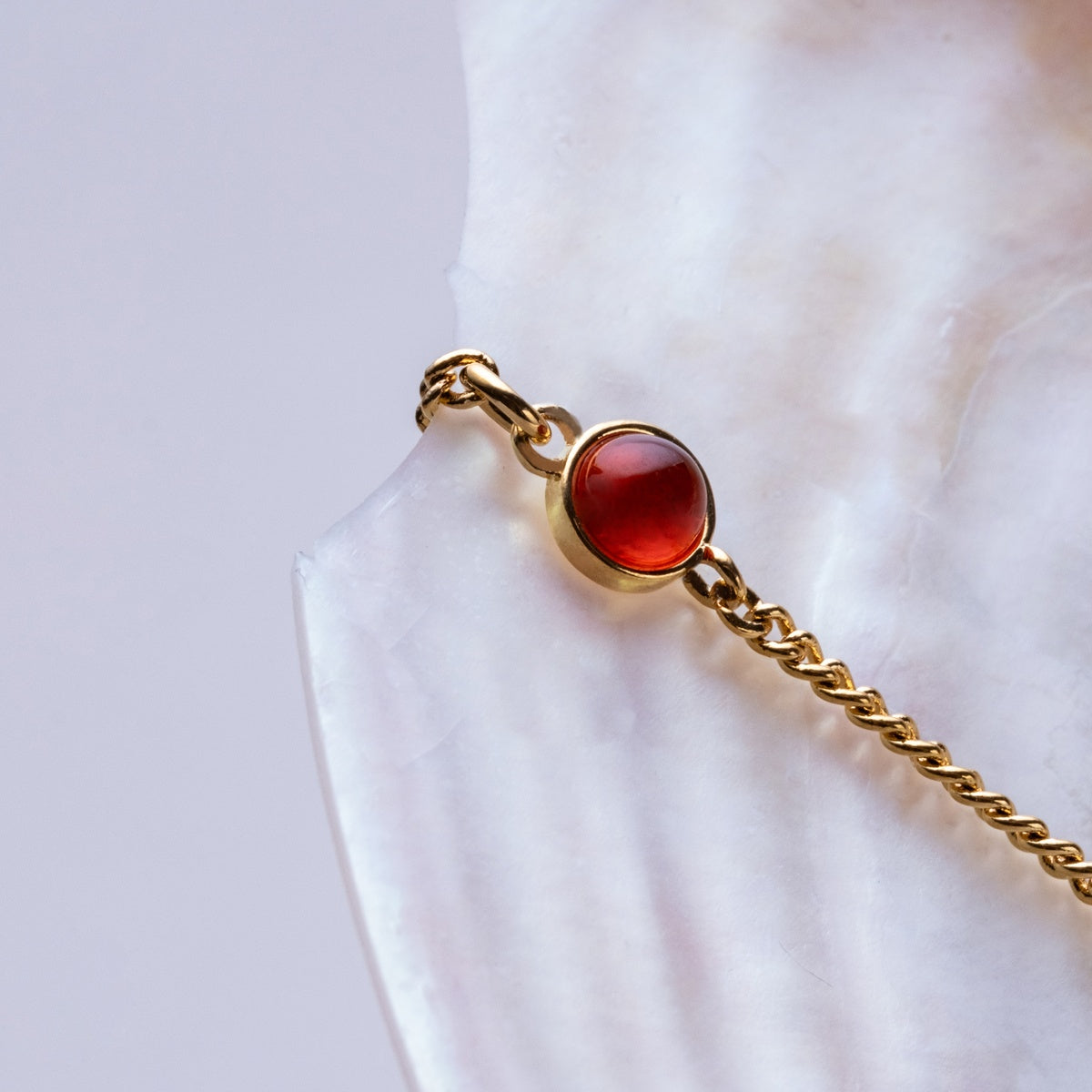 Collana Dewdrops (Calcedonio/Oro)