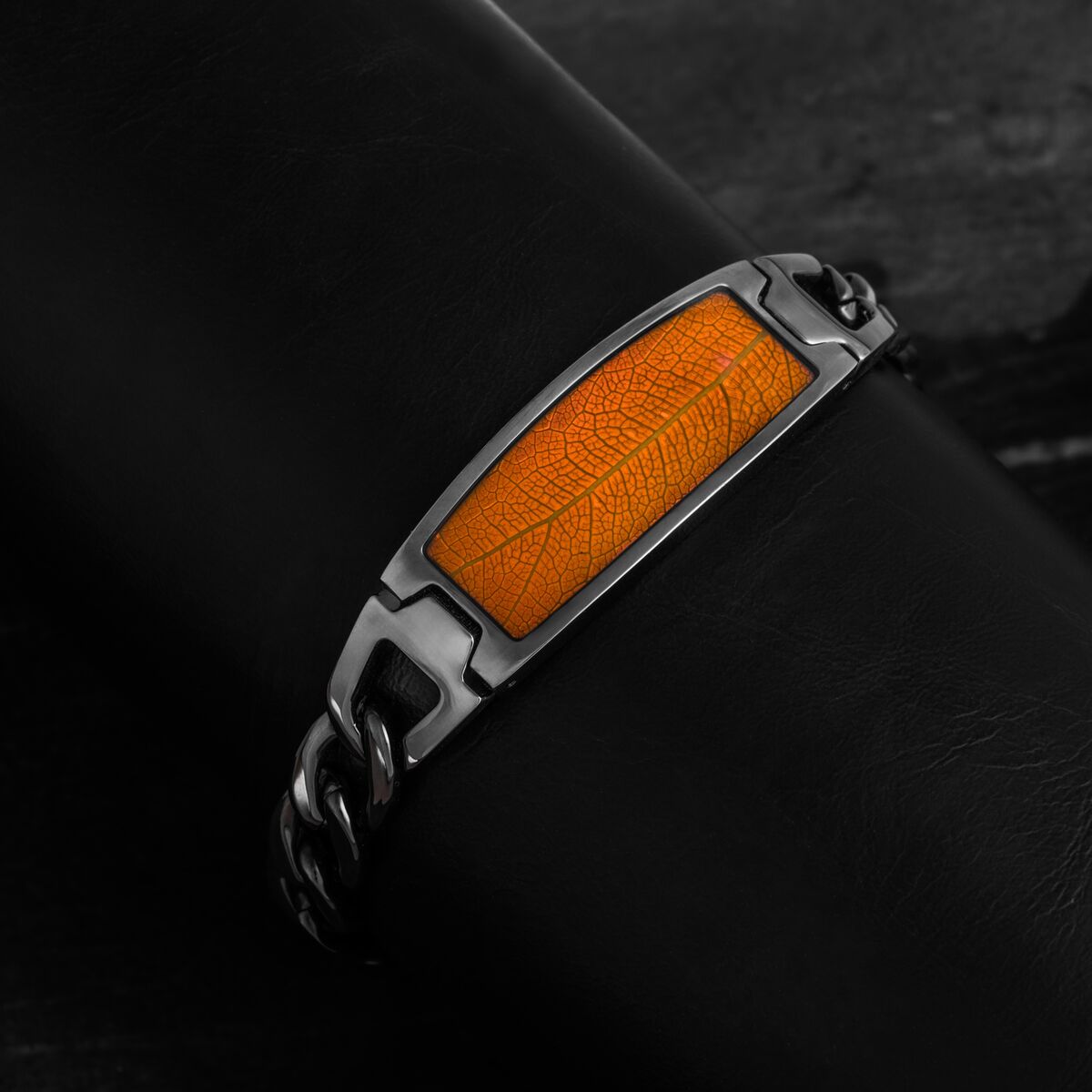 Bracciale Modulus (Foglia/Grigio Scuro)