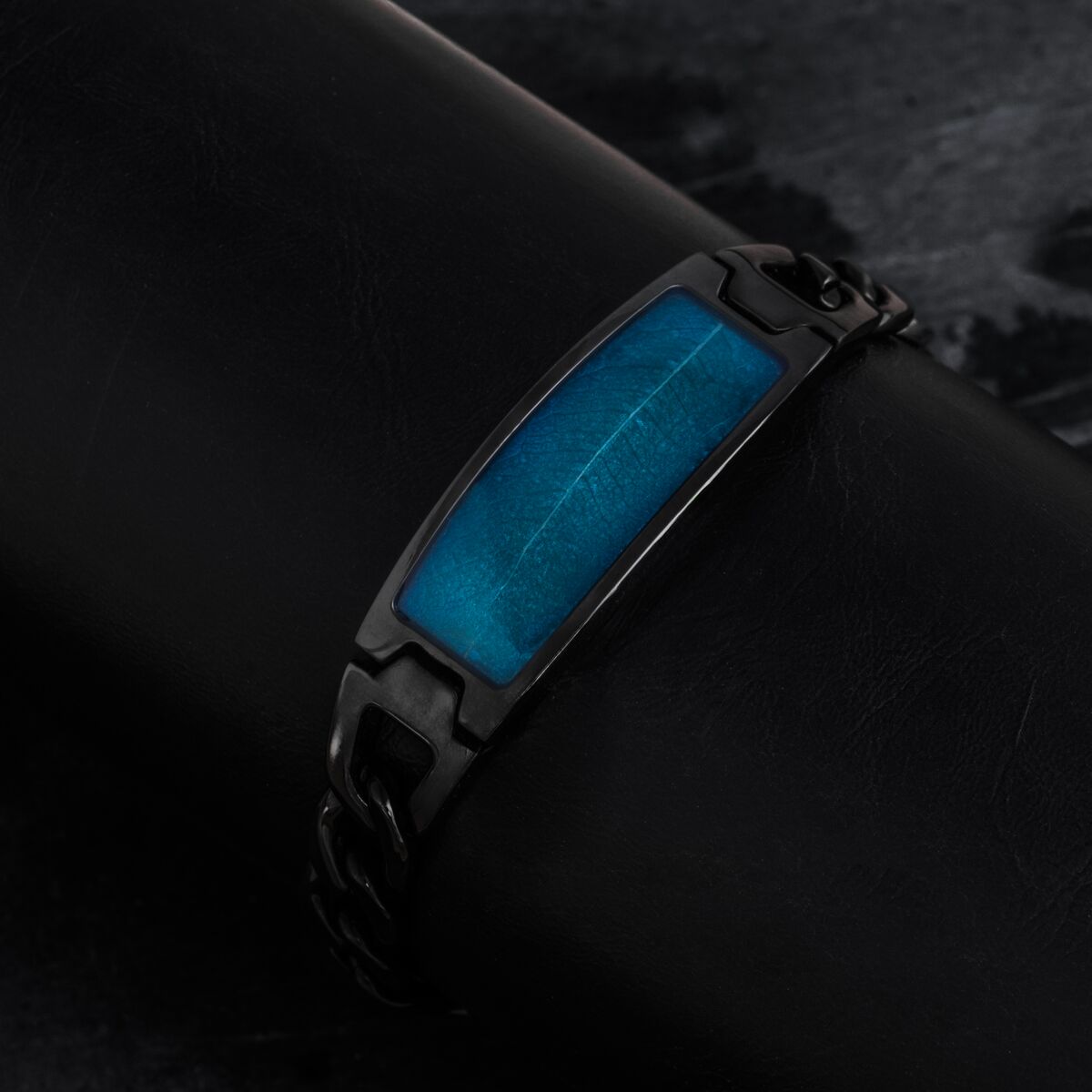 Modulus Armband (Blatt/Schwarz)