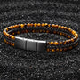 Offroad Armband (Tigerauge/Grau)