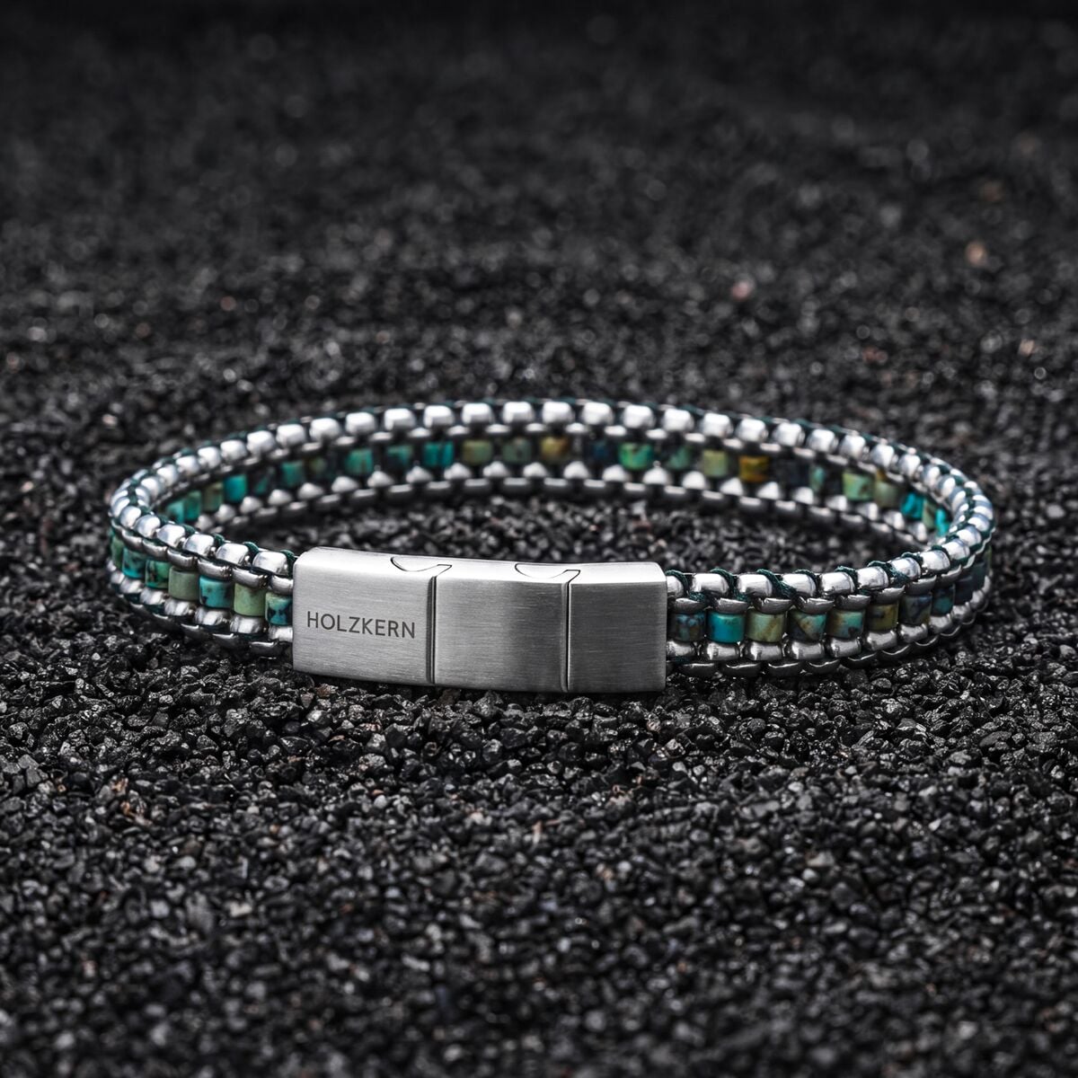 Offroad Armband (Afrikanischer Türkis/Silber)