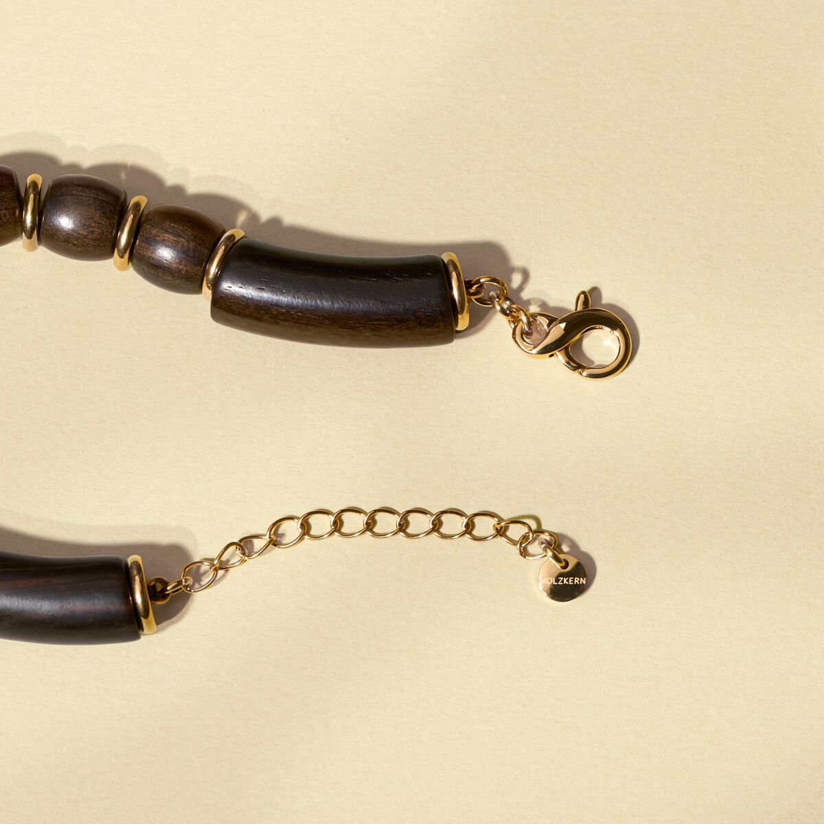 Savannah Armband (Walnuss/Gold)