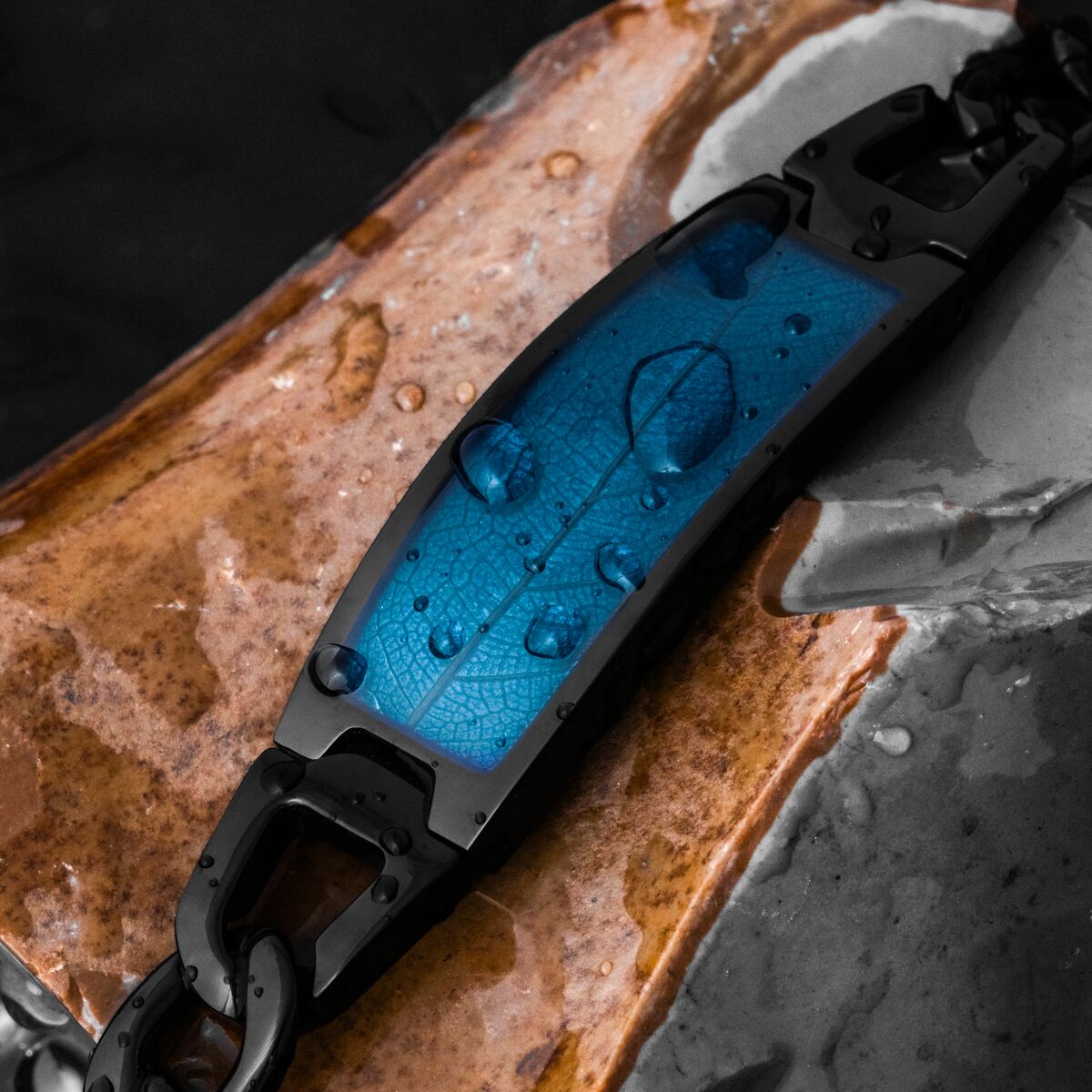 Bracciale Modulus (Foglia/Nero)