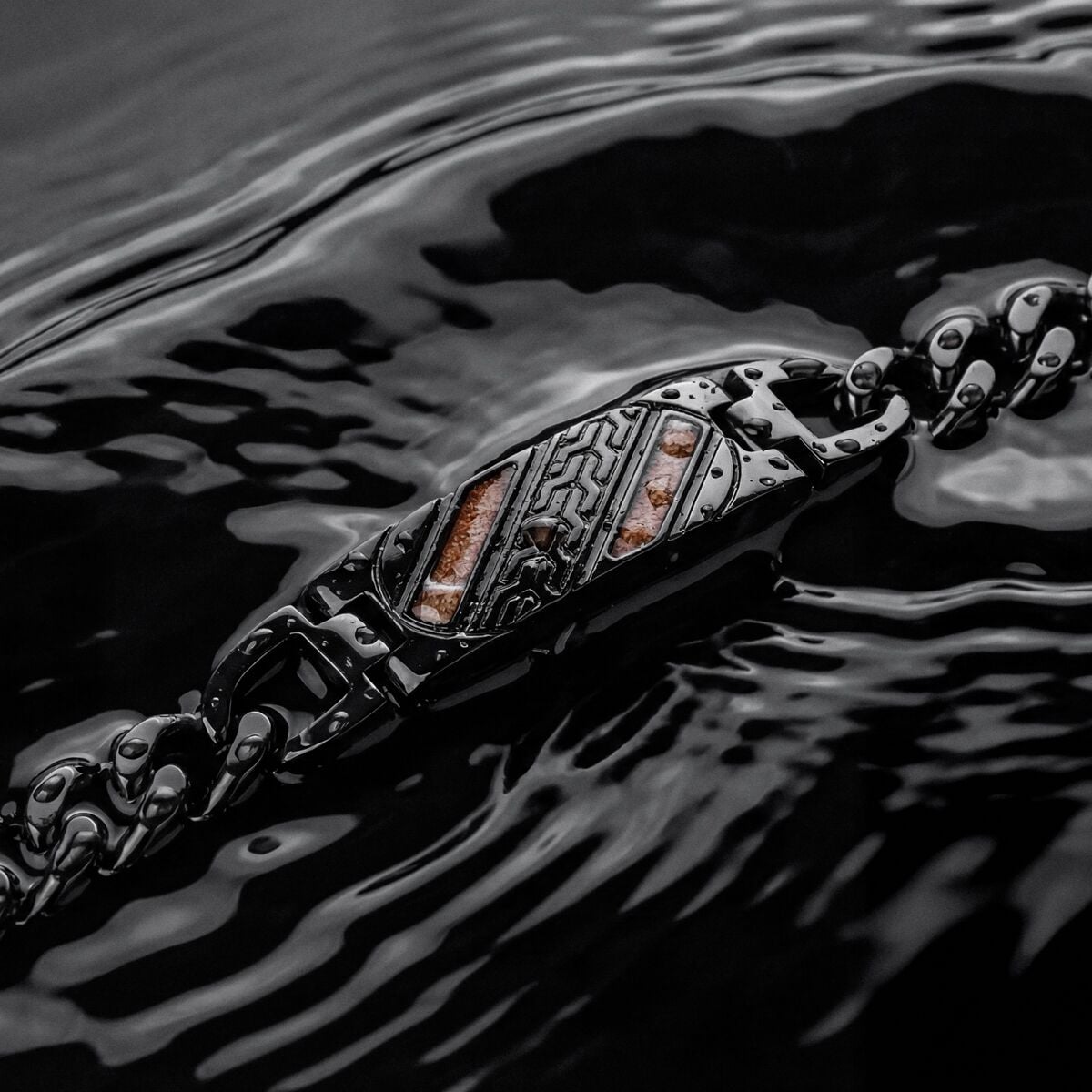 Bracciale Outlands (Sughero/Nero)