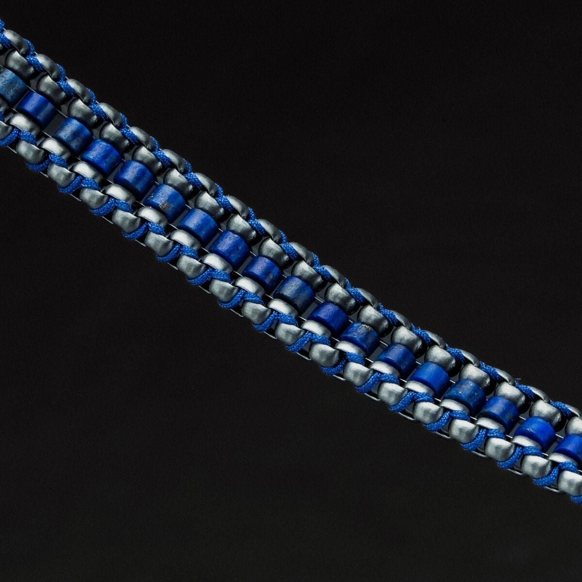 Offroad Armband (Lapislazuli/Grau)