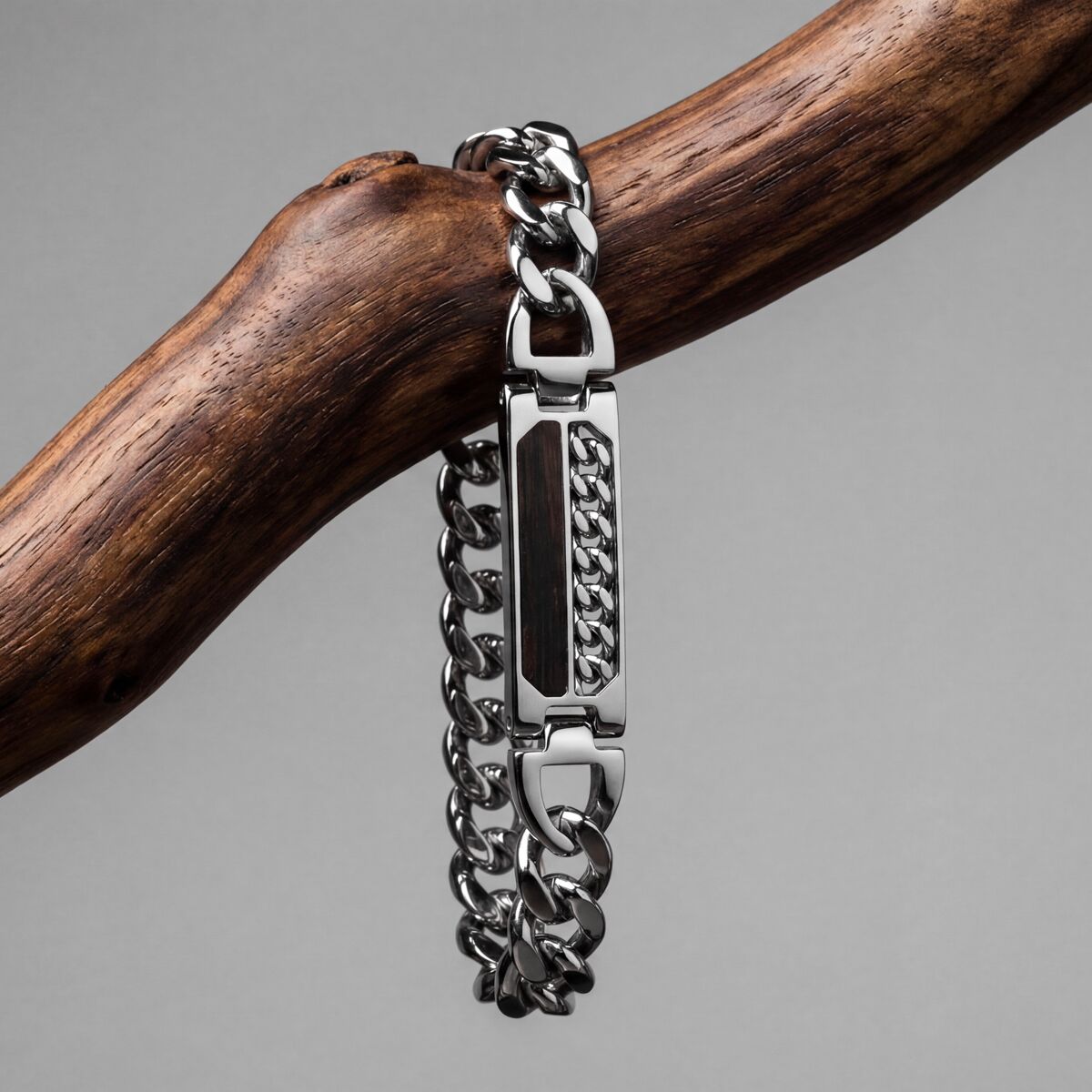 Bracciale Outlands (Noce/Argento)