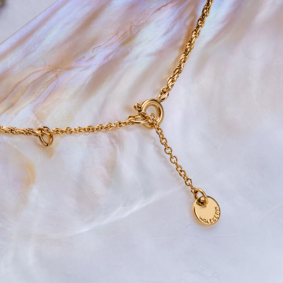 Collana Dewdrops (Eliolite/Oro)