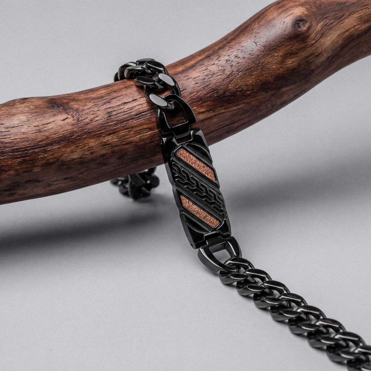 Bracciale Outlands (Sughero/Nero)