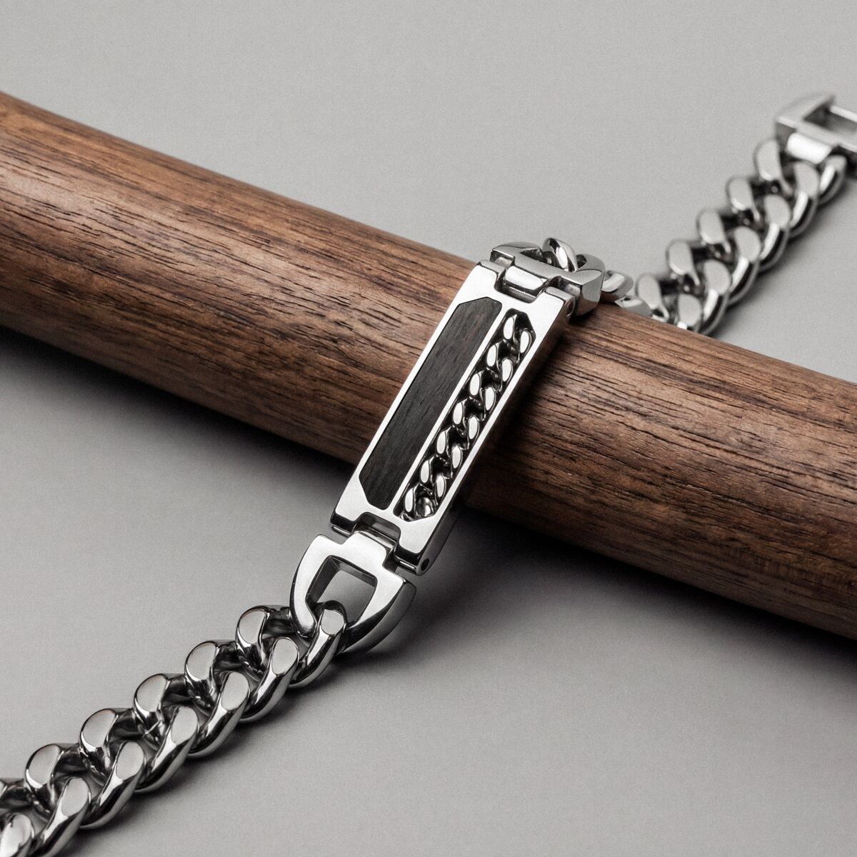 Bracciale Outlands (Noce/Argento)