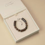 Savannah Armband (Walnuss/Silber)