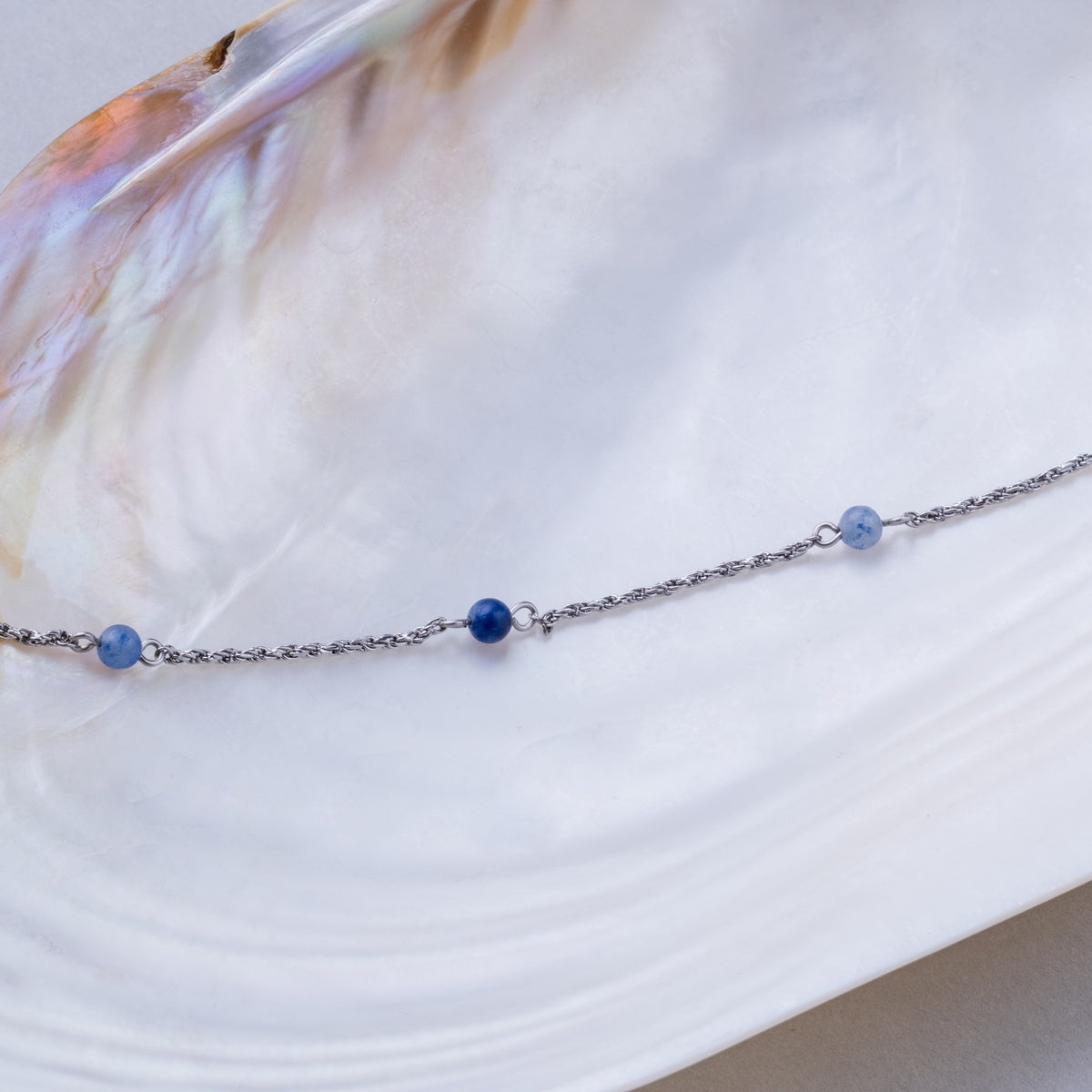 Bracciale Dewdrops (Avventurina/Argento)