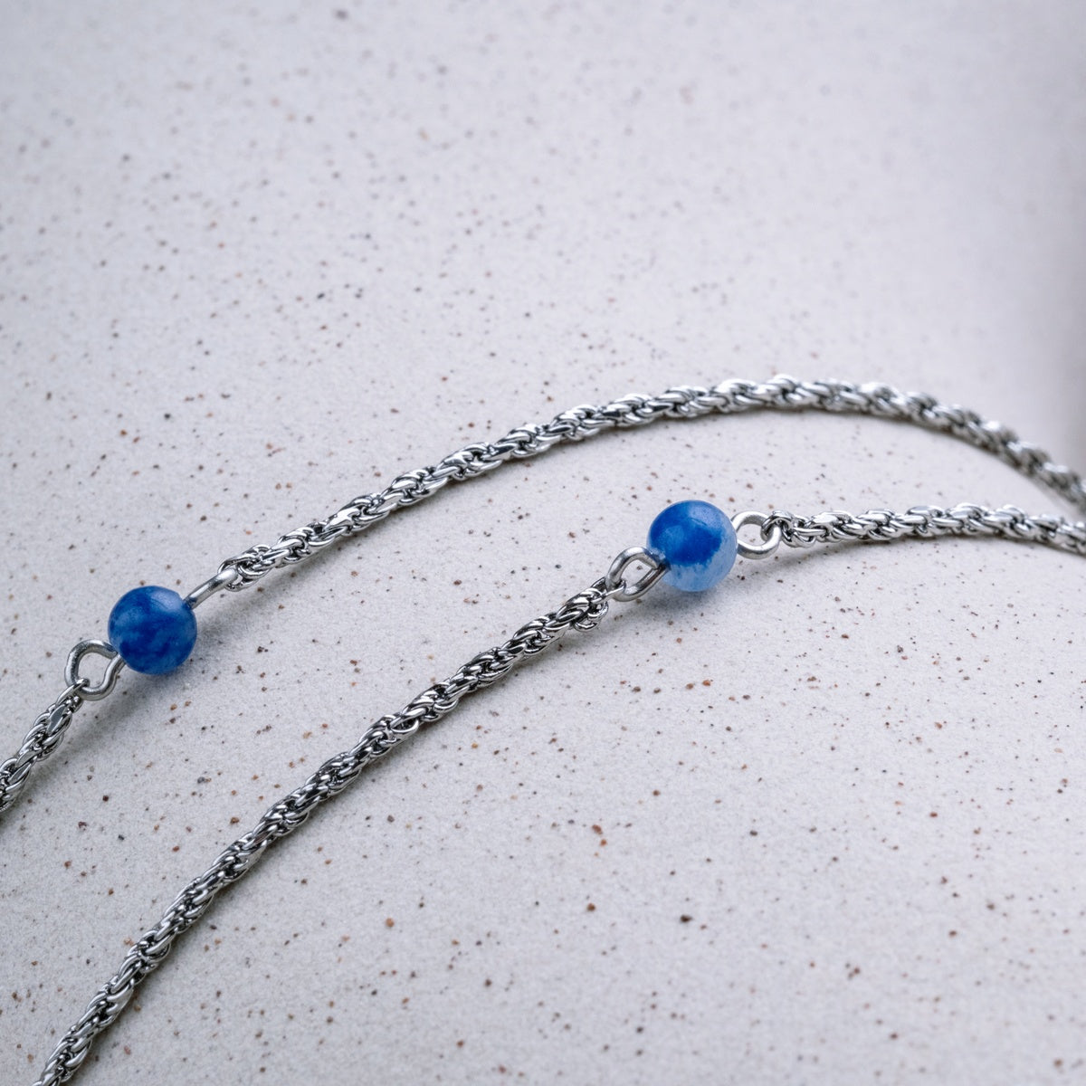 Collana Dewdrops (Avventurina/Argento)