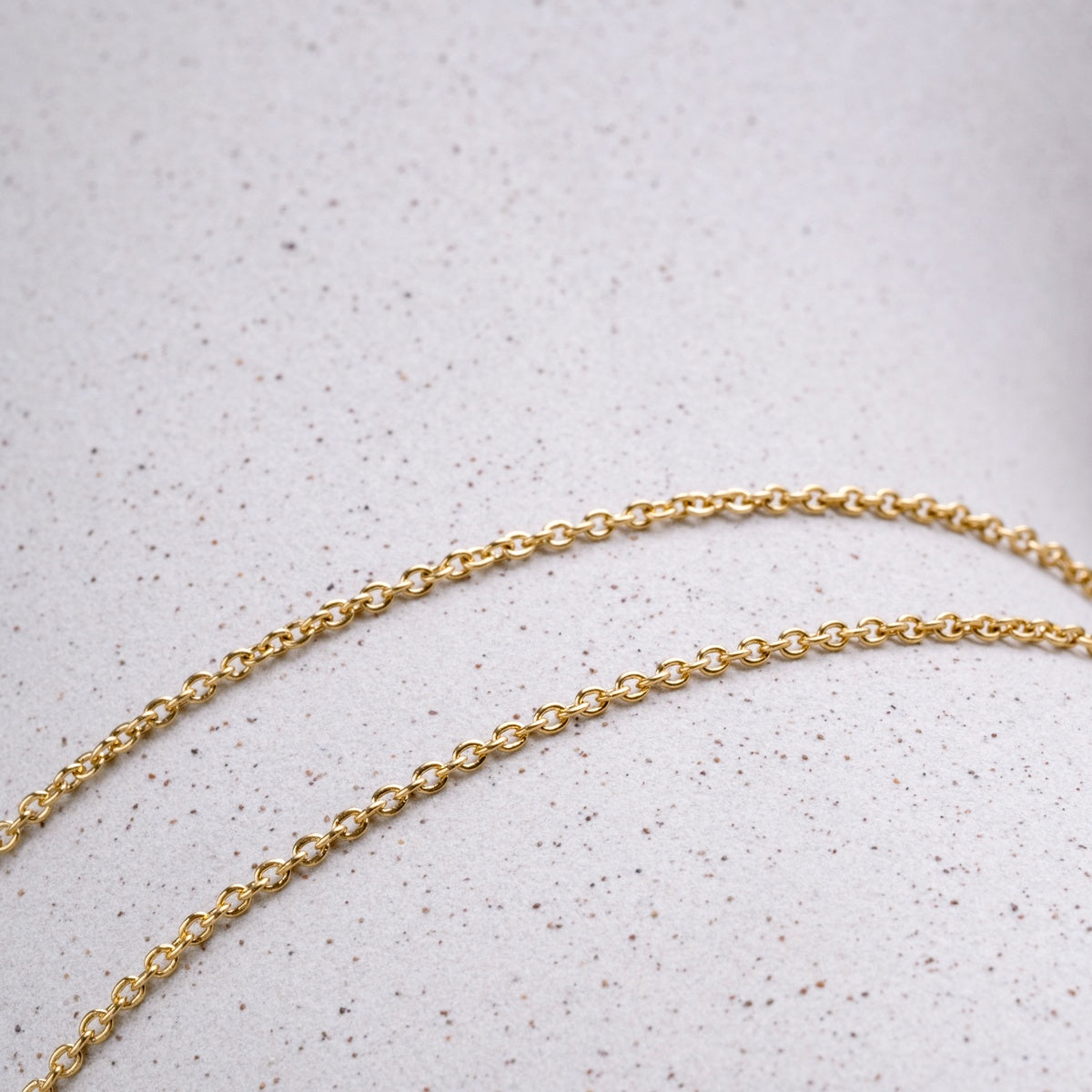 Collana Dewdrops (Granato/Oro)