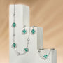 Midsommar Armband (Achat/Silber)
