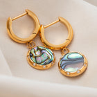 Soulgaze Ohrringe (Abalone/Gold)