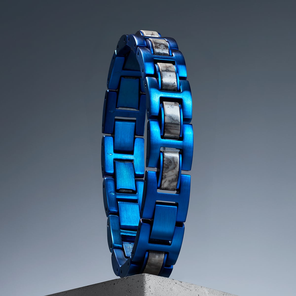 Fortissimo (Grauer Marmor/Blau)