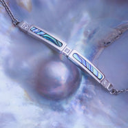 Bracciale Campania (Abalone/Argento)