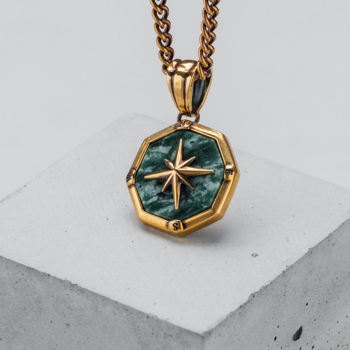 Collana Polarstar (Marmo/Oro)