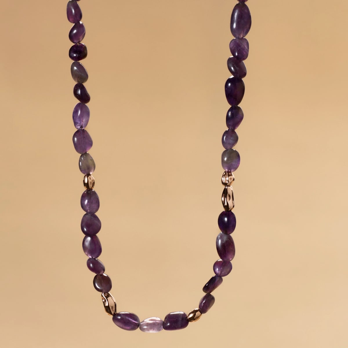 Fireworks Halskette (Amethyst/Rosé)