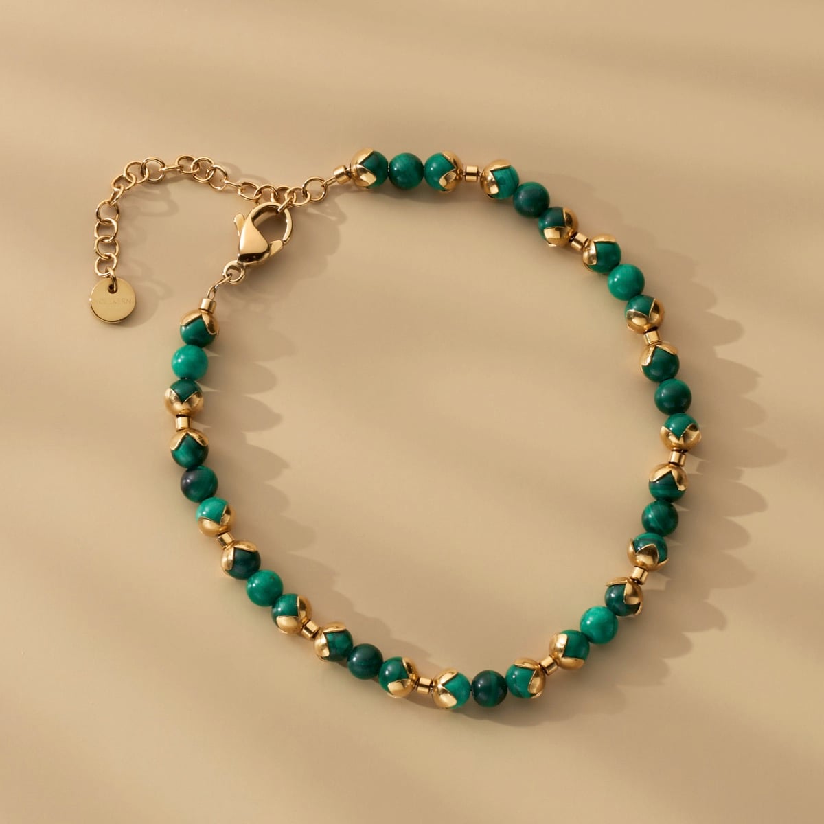 Bracciale Fireworks (Malachite/Oro)
