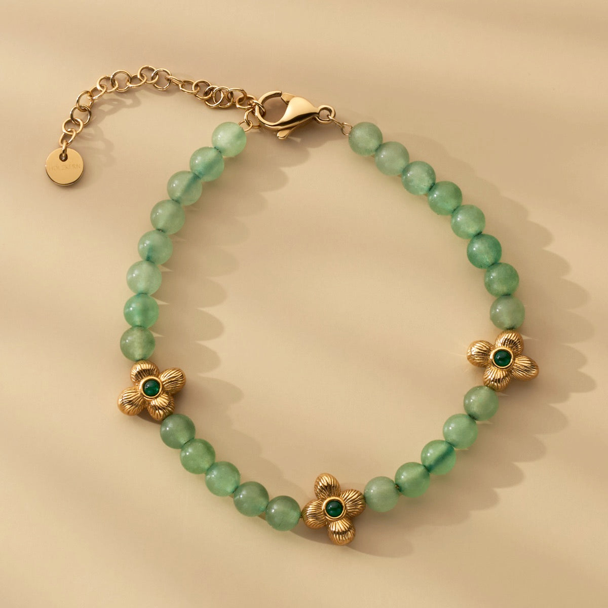 Bracciale Fireworks (Avventurina/Oro) I