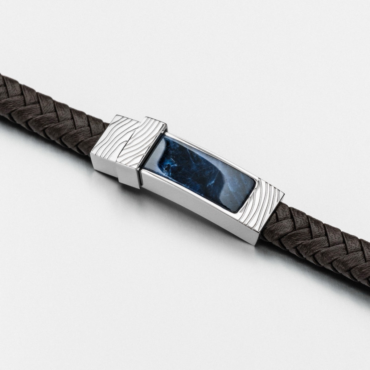 Bracciale Wildrider (Sodalite/Marrone)